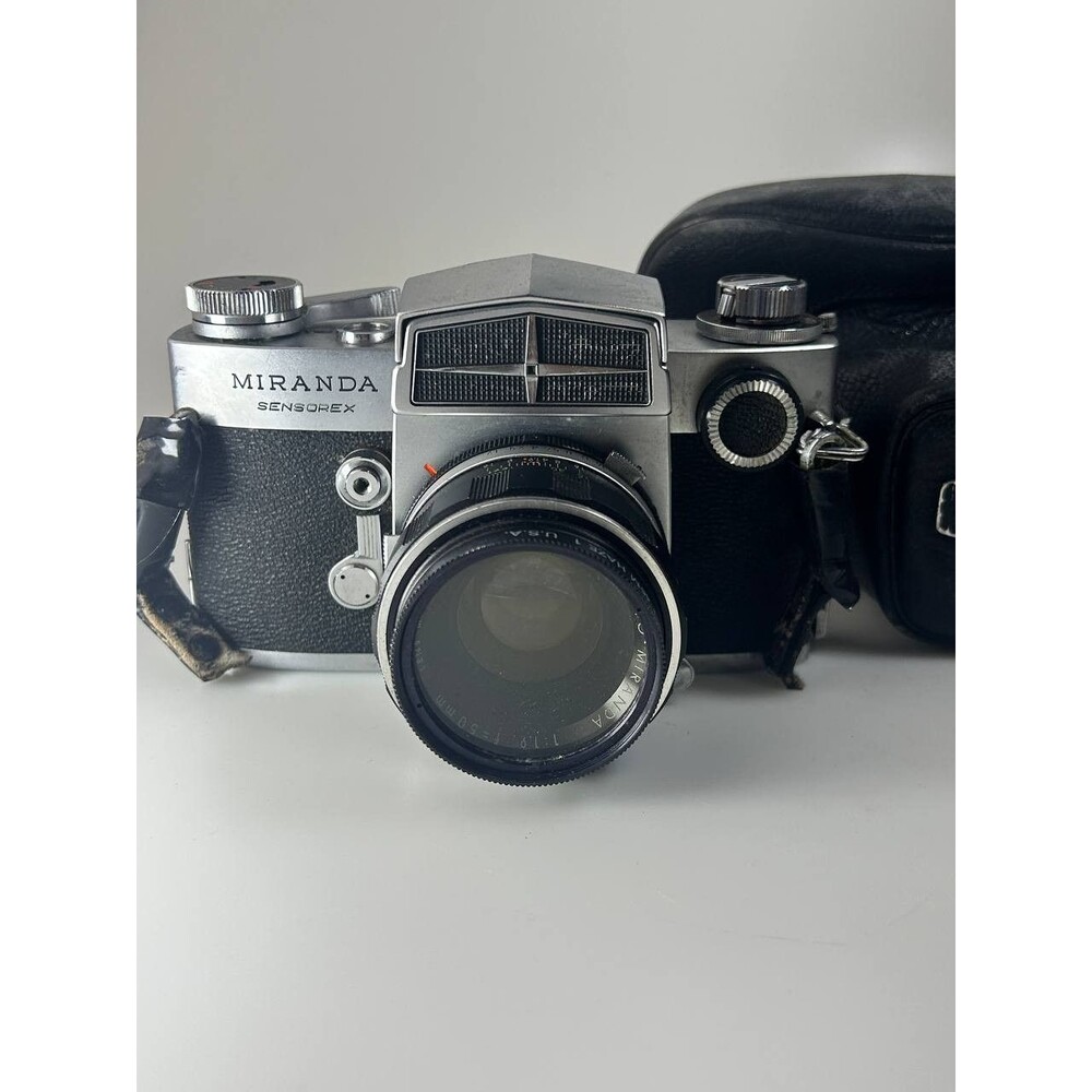 UNTESTED AS IS Miranda Sensorex 35mm SLR w/ Auto Miranda 50mm f/1.9 Lens